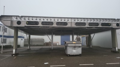 Aluminium Helideck for Bell helicopter