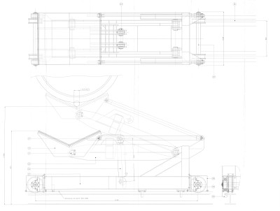 Pipe transfer buggy