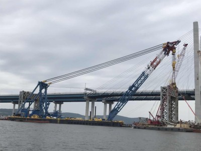 Jones Act Compliant Floating Heavy lift Sheerleg Crane Barge