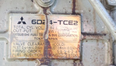 Mitsubishi 6D24-TCE2
