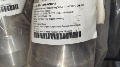 STRAVAL BACK PRESSURE REGULATING BYPASS VALVE (SOFT SEAT VALVE) #F