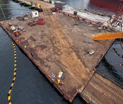 Flat Top Barge 35m x 25m