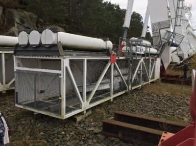 250 Ton Macgregor HMF 2500 hydraulic A-frame