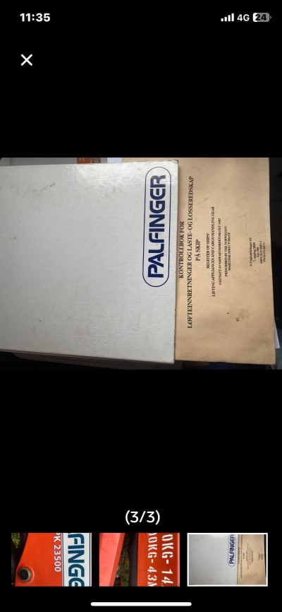 Palfinger crane PK23500