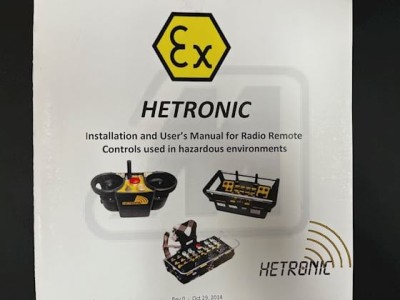 HETRONIC Kran Radio Remote Controls Nova - XL 00233A