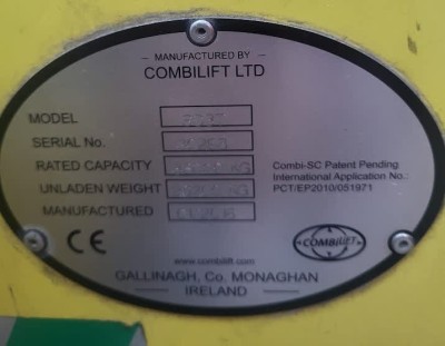Combilift Straddle Carrier – Model SC3T (35 Ton Capacity)