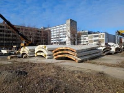 2 x 1600t MAATS cable carousels