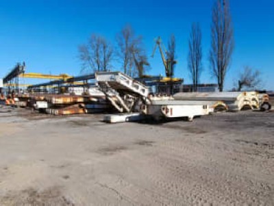 2 x 1600t MAATS cable carousels