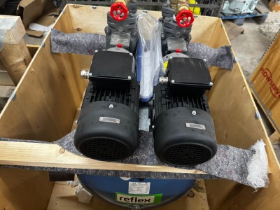 FOR SALE – Brand New Flowserve Dual SMP Pump System with Reflex Pressure Tank