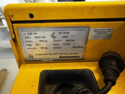 Jungheinrich Electric Pallet Truck – EJE 116