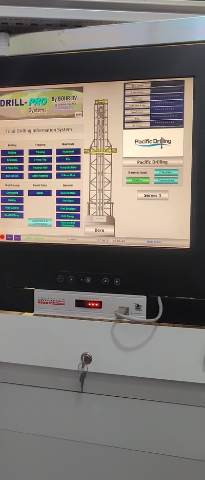 BOHR DRILL-PRO SYSTEM CONTROL PANEL