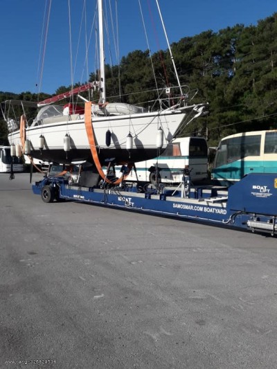 40 ton SPMT for yachts