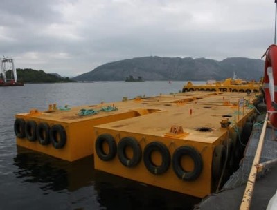 Heavy Duty Anchor Pontoon Barges