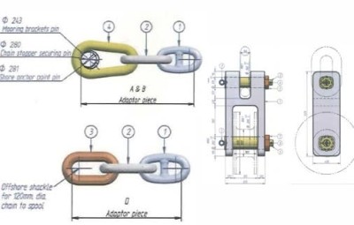 CHAIN FOR MOORING