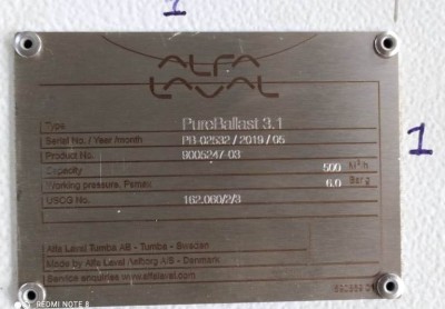 Ballast Water Treatment System