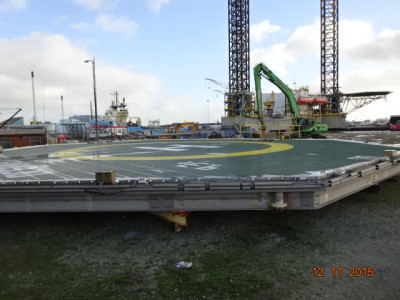 Hydro Aluminium Helideck