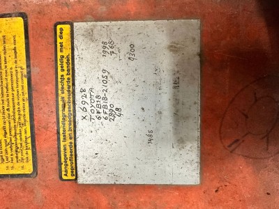 Toyota 1.8T Electric Forklift
