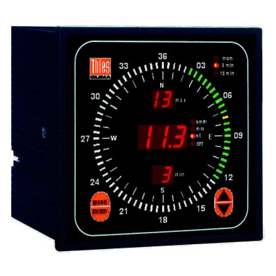 Thies Clima Windsnelheid & Windrichting Display – Professionele Meteorologische Controller