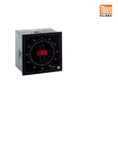 Thies Clima Windrichting & Windsnelheid Display – Professioneel Meteorologisch Paneel