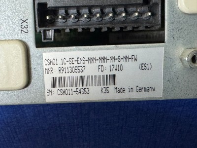 Rexroth Indramat CSH01 Servo Drive Controller – Made in Germany