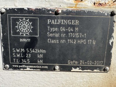 Palfinger Davit