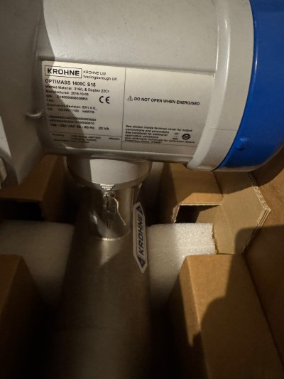 KROHNE OPTIMASS 1400C S15 Mass Flow Meter – NEW & TESTED