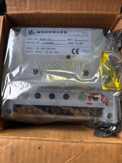 Woodward 8525-971 UG MAS Driver Speed Control Module 18-32VDC NEW OLD STOCK NOS