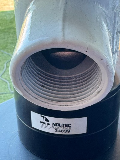 Nol-Tec Systems 24839 Industrial Valve / PVC Flange Connector – New Condition