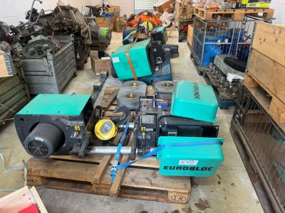 Verlinde EUROBLOC 3.2 Ton Electric Chain Hoist – 3200kg – Industrial Crane Hoist