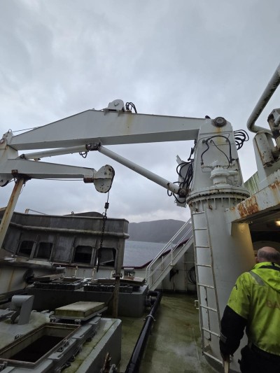 HAEGGLUNDS MTT Knuckle Boom Crane 3T @ 10 mtr