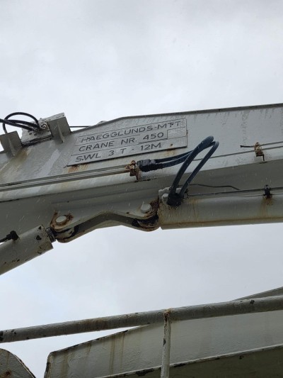 HAEGGLUNDS MTT Knuckle Boom Crane 3T @ 10 mtr