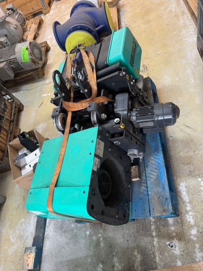 Verlinde Electric Hoist 5 Ton – Wire Rope Hoist with Trolley – Industrial Crane Hoist