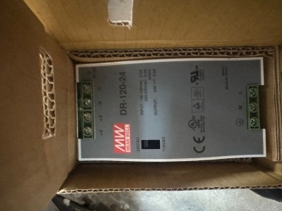 Mean Well DR-120-24 Industrial DIN Rail Power Supply 24V 5A