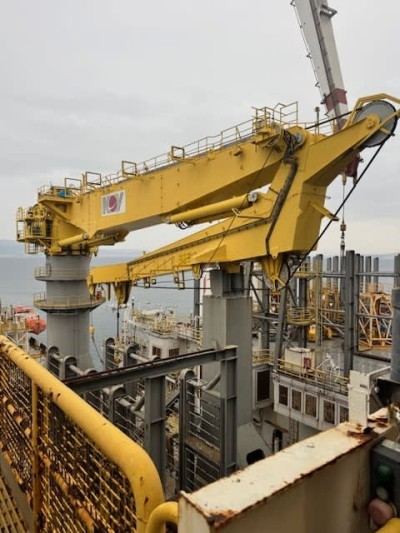 NOV 165te AHC Offshore Crane
