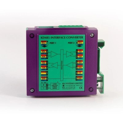 KD485-ADE RS232 to RS422/485 Din Rail Interface Converter