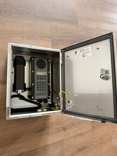Seacom P421 Industrial Wallmount Telephone IP65 – Marine Intercom – Stainless St