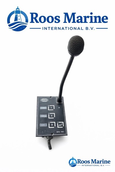 Phontech SPA 1501 Marine PA Microphone Control Unit Zone Selector