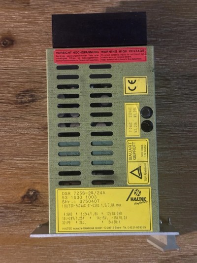 Haltec DSR 725S-24/24A AC/DC Power Supply