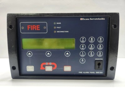 Scana Servoteknikk BMS-904 BTE Fire Alarm Panel 27V