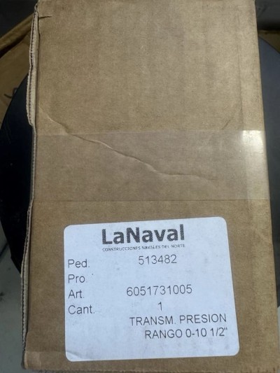 VEGA VEGABAR 14 0-40 BAR PRESSURE TRANSMITTER G1/2 BAR14.X1IA1GV1
