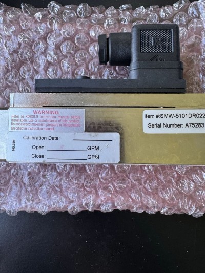 KOBOLD Flow Switch Model SMV-5112B, 0.2 to 1.0 GPM Water, 1/2" FPT, N.O. (0051)