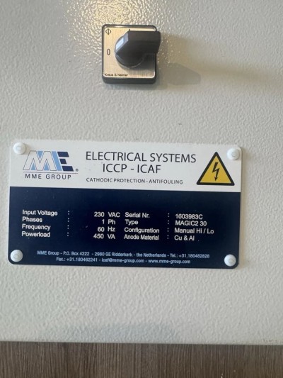 MME Group ICCP ICAF Control Panel MAGIC2 30 Cathodic Protection 230VAC Marine NEW