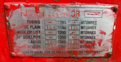 NOV VARCO BX3 - 35 Elevators
