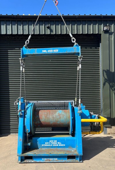 5 Ton Hydraulic Winch's