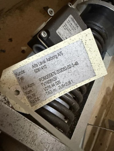KFM DN100 PN16 Quick Closing Valve Marine Emergency Shut Off Valve NEW