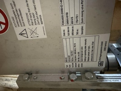 Industrial 3-Way Quick Shut-Off Valve DN150 PN16 Kvs330 – KFM Germany
