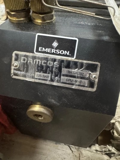 Emerson Damcos Control Valve LPU-M-D PN16 16 Bar Industrial Actuator NEW