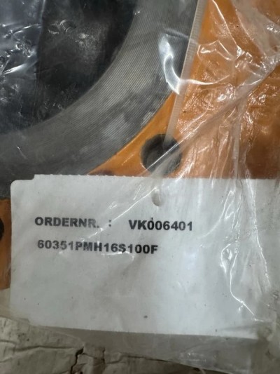 Emerson Damcos Control Valve LPU-M-D PN16 16 Bar Industrial Actuator NEW