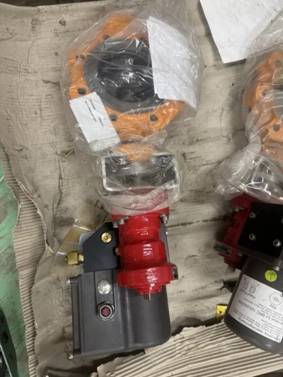 Emerson Damcos Control Valve LPU-M-D PN16 16 Bar Industrial Actuator NEW