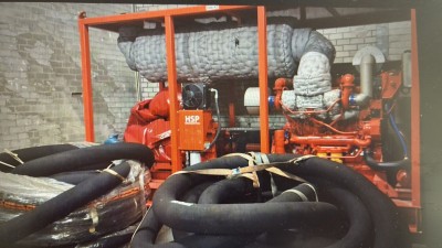 Diesel driven SW pump